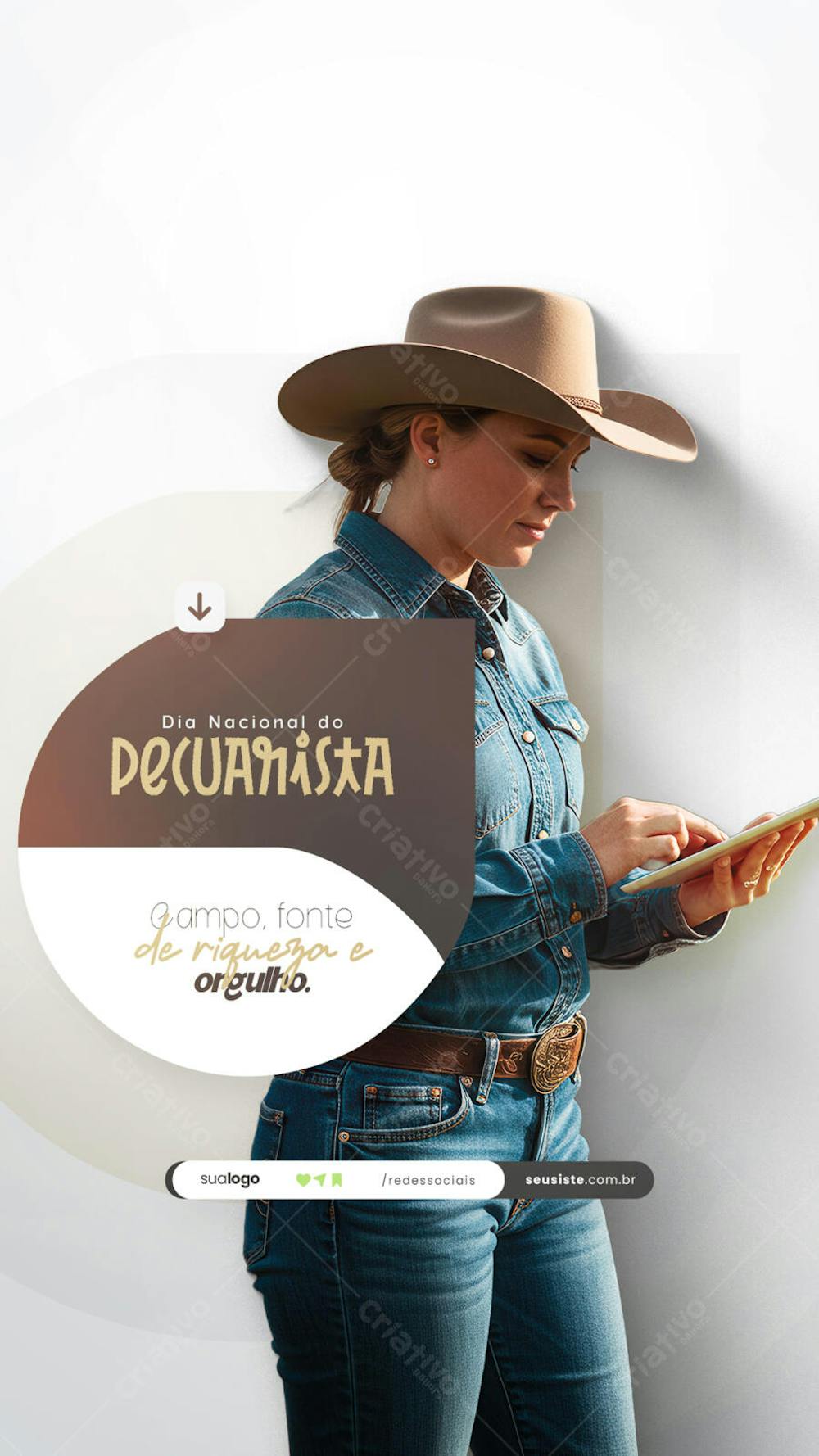 15 de Julho - Dia Nacional do Pecuarista - Flyer Social Media PSD Editável (3)
