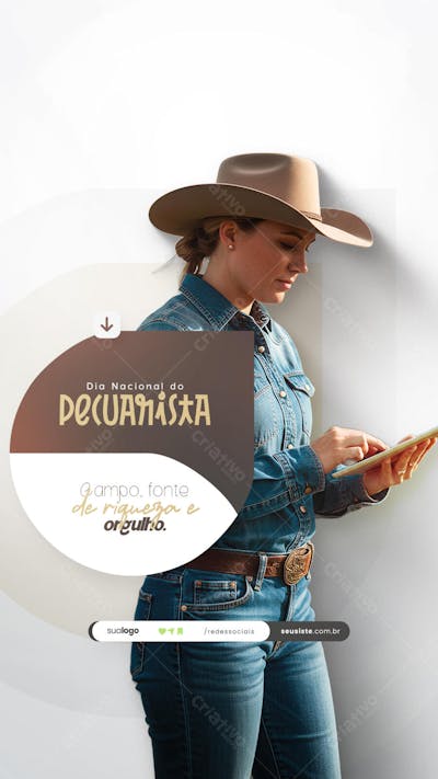 15 de Julho - Dia Nacional do Pecuarista - Flyer Social Media PSD Editável (3)