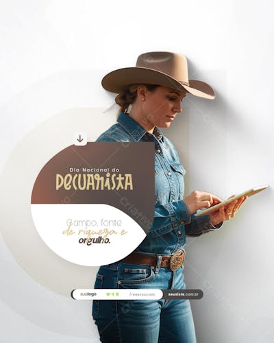 15 de Julho - Dia Nacional do Pecuarista - Flyer Social Media PSD Editável (10)