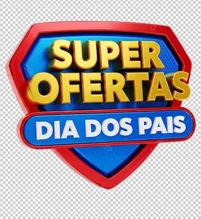 Selo Super Ofertas Dia dos Pais