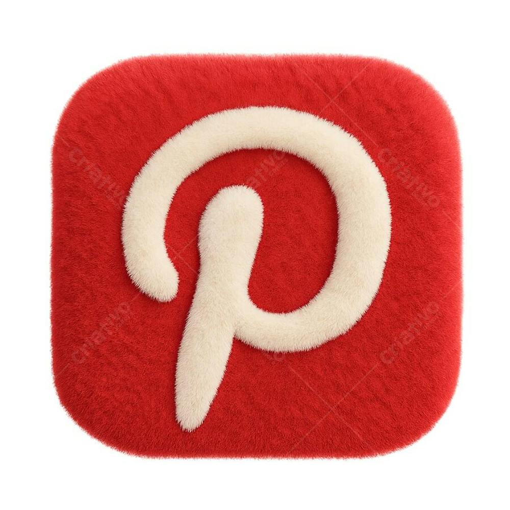 Pelúcia logo Pinterest