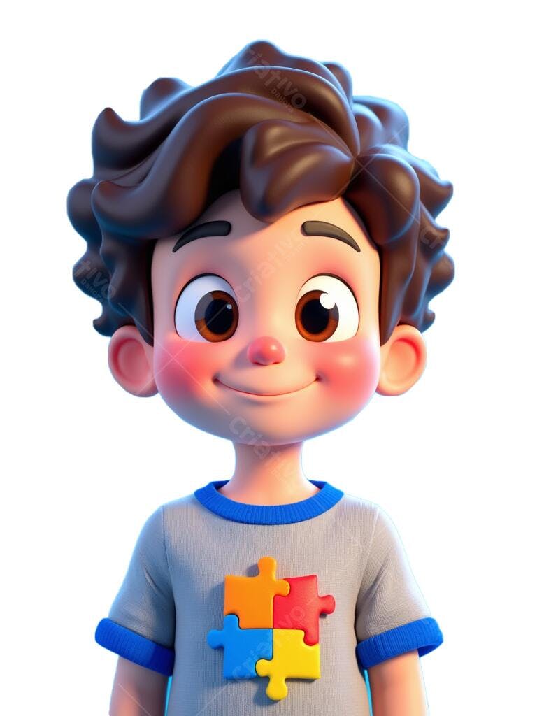 Avatar menino PNG com fundo transparente
