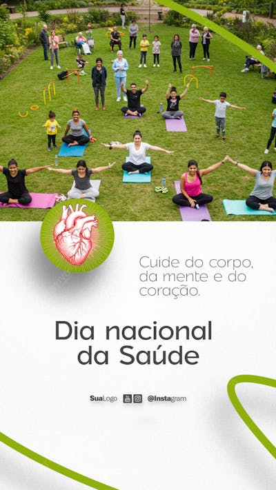 Dia nacional da saúde Flyer Social Media PSD Editável (9)