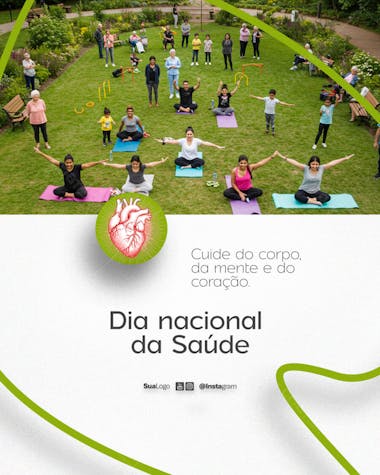 Dia nacional da saúde Flyer Social Media PSD Editável (6)