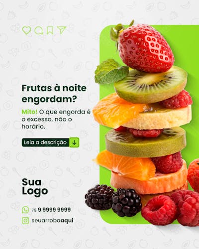 Frutas à Noite Engordam?