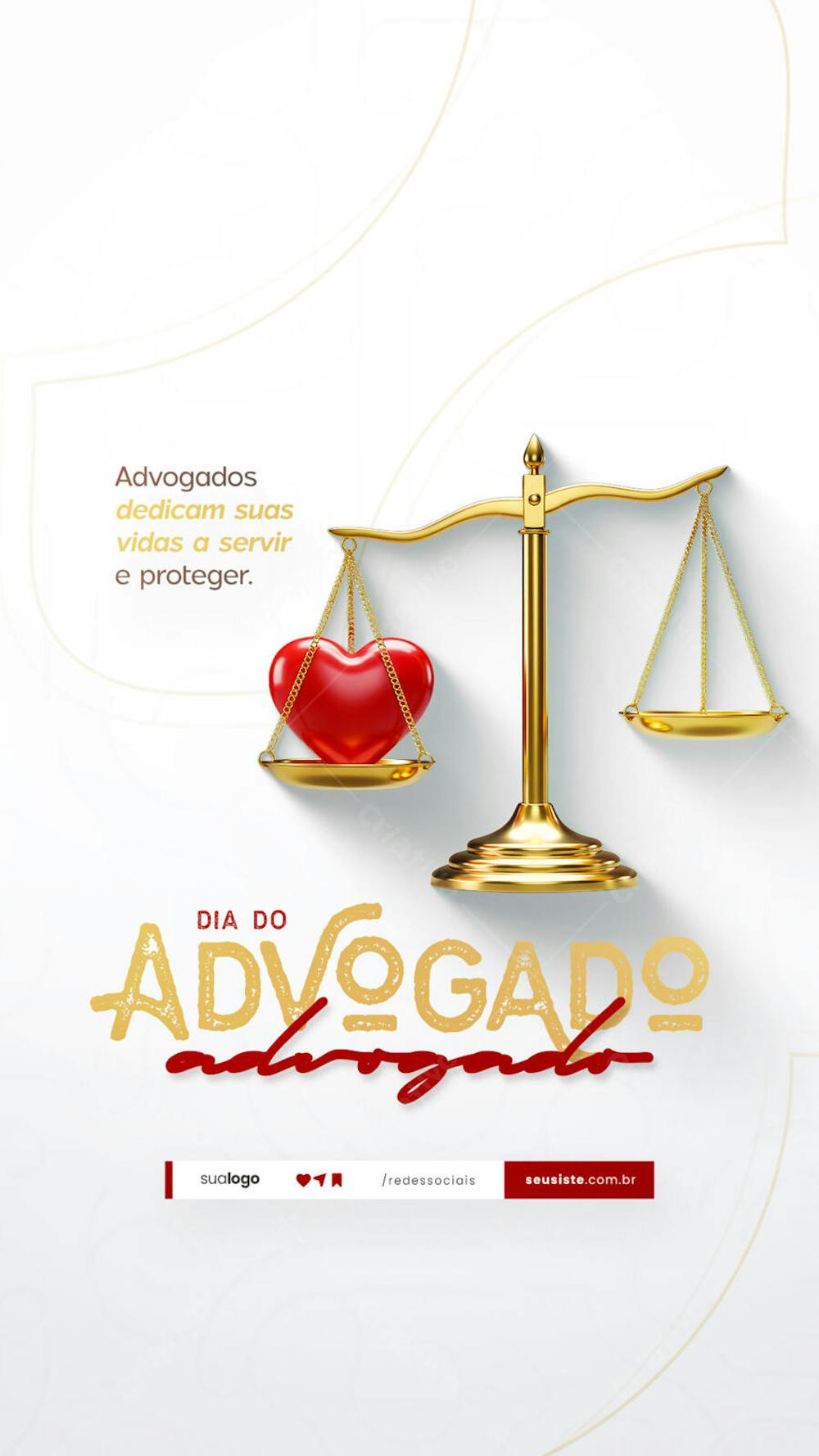 11 de Agosto - Dia do Advogado - Flyer Social Media PSD Editável (6)