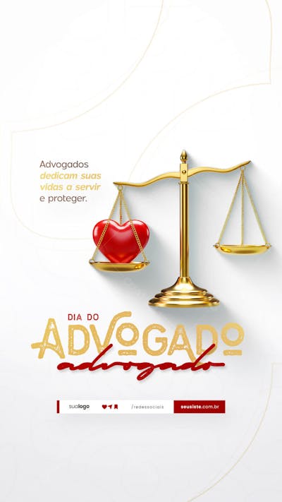 11 de Agosto - Dia do Advogado - Flyer Social Media PSD Editável (6)