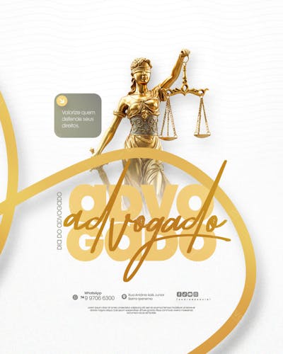 11 de Agosto - Dia do Advogado - Flyer Social Media PSD Editável (9)