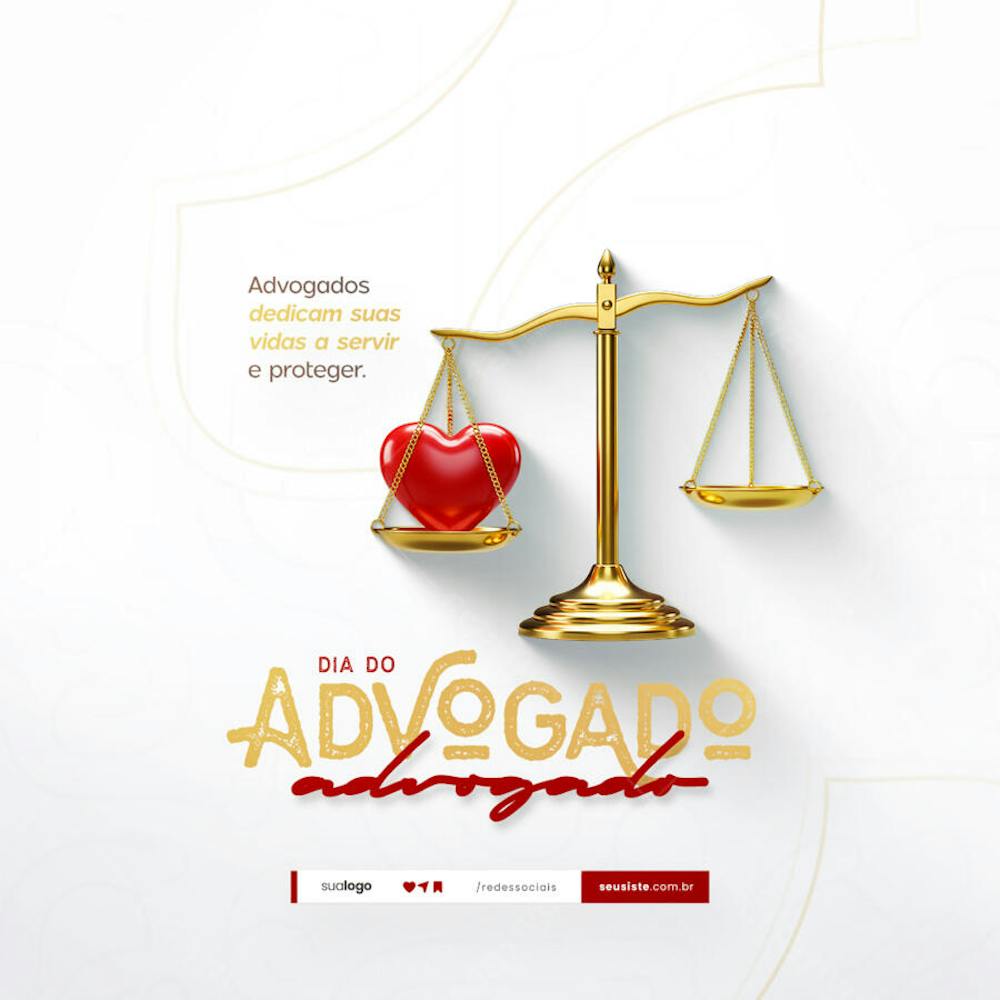 11 de Agosto - Dia do Advogado - Flyer Social Media PSD Editável (18)