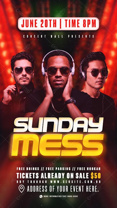 Flyer Sunday Mess Story