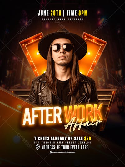 Flyer After Work Affair Feed