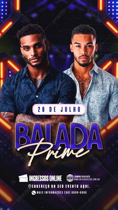 Flyer Balada Prime Story