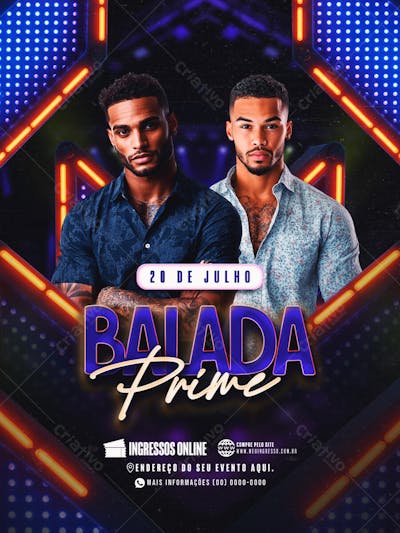 Flyer Balada Prime Feed