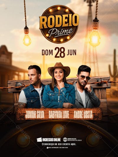 Flyer Rodeio Prime Feed