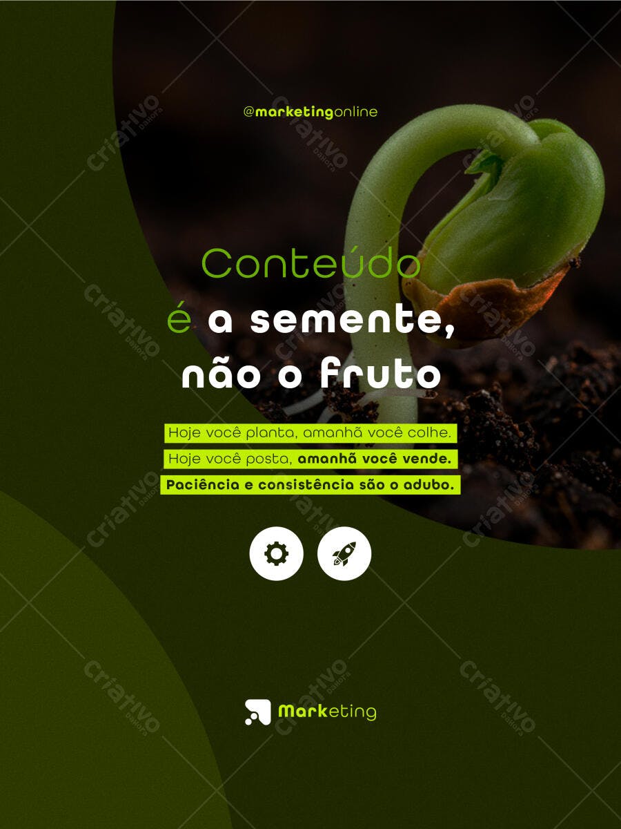 Post para Redes Sociais PSD Editável