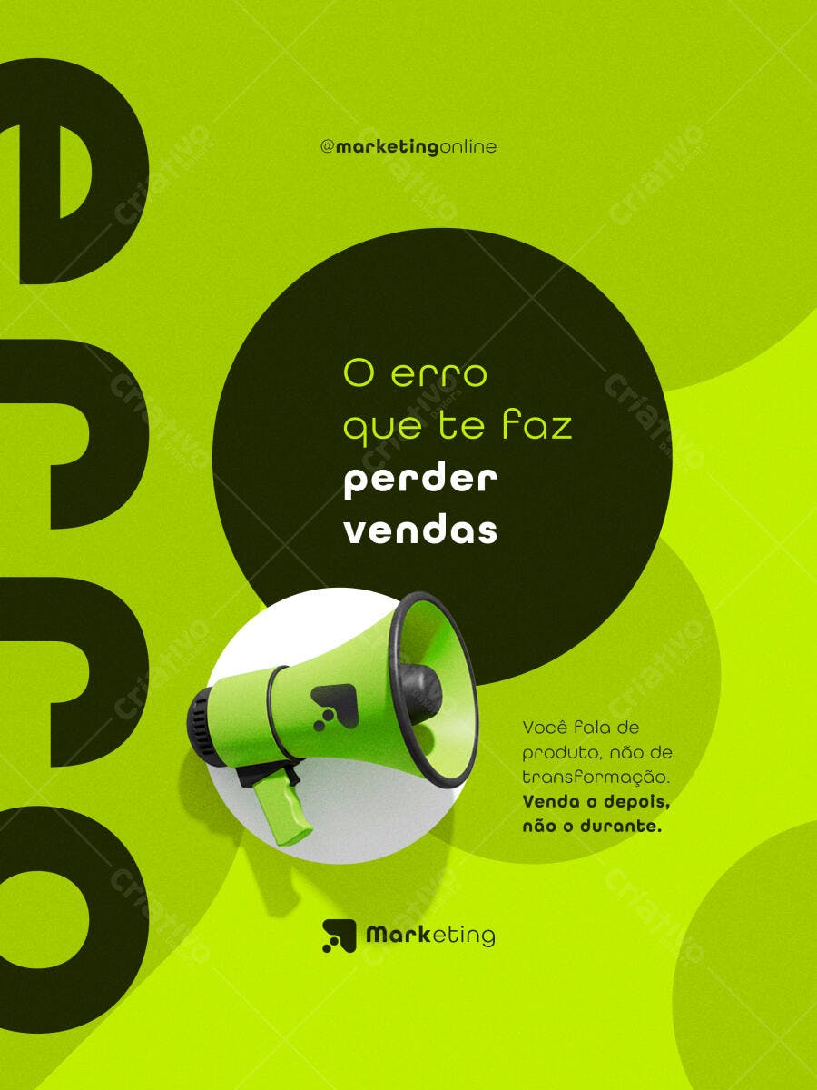Post para Redes Sociais PSD Editável