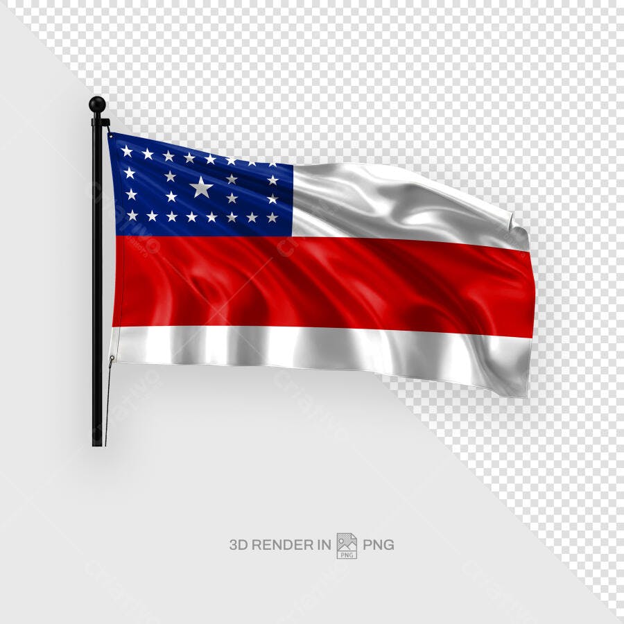 Bandeira Brasileira PSD Editável