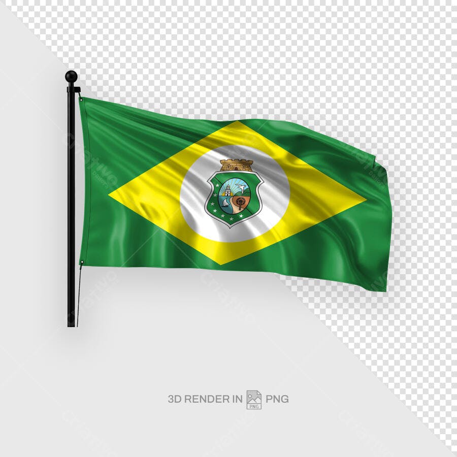Bandeira Brasileira PSD Editável