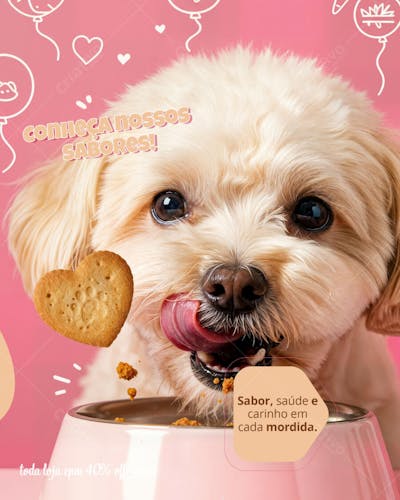 Campanha Semana do Amor Pet  Social media PSD Editavel 3