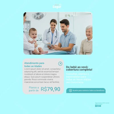 Plano de Saúde Segur – Carrossel Completo para Redes Sociais-2