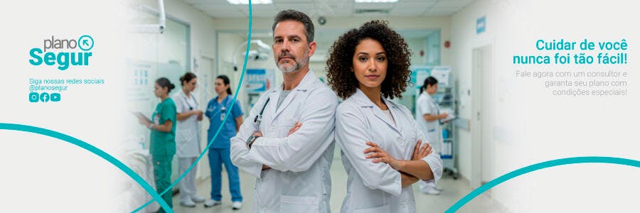 Banner Médico para Plano de Saúde PSD Editável