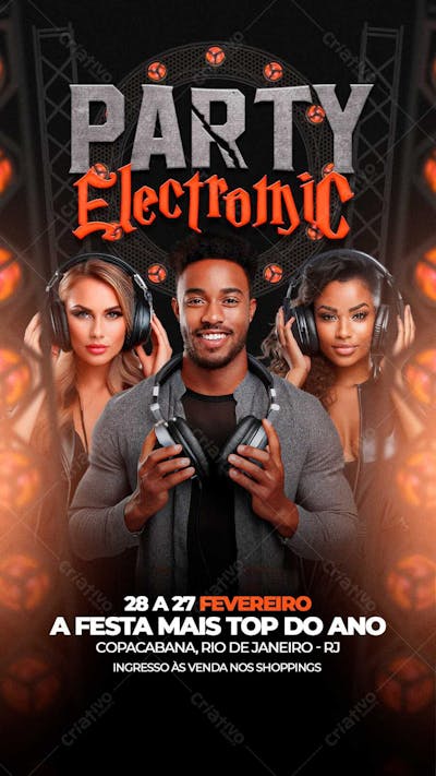 Flyer For Event PSD Club Night Story