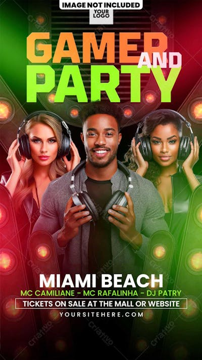 Flyer Para Eventos, Festas, Shows, Party e Djs 