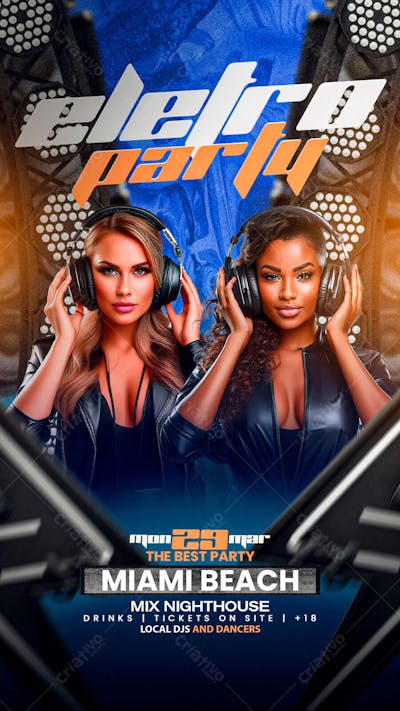 Flyer Para Eventos, Festas, Shows, Party e Djs 