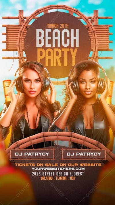 Flyer Para Eventos, Festas, Shows, Party e Djs 