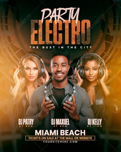 Flyer Para Eventos, Festas, Shows, Party e Djs 