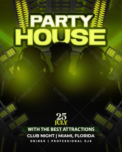 Flyer Para Eventos, Festas, Shows, Party e Djs 