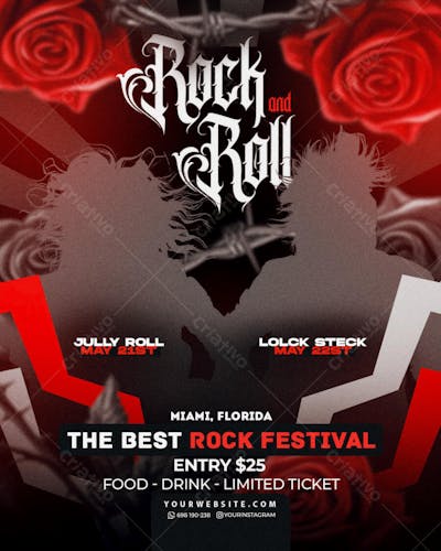 Flyer Para Eventos, Festas, Shows, Party e Djs 