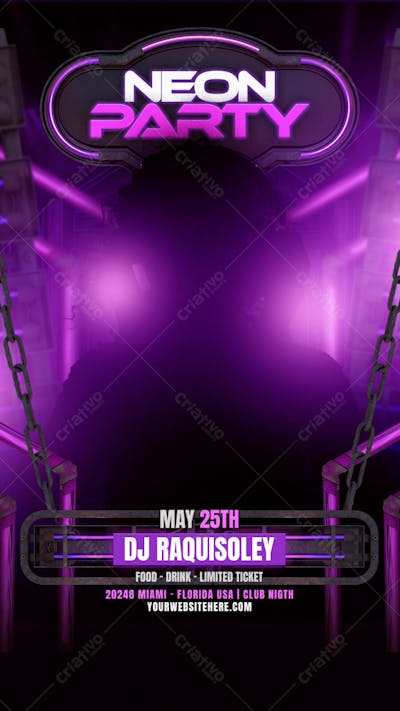 Flyer Para Eventos, Festas, Shows, Party e Djs 