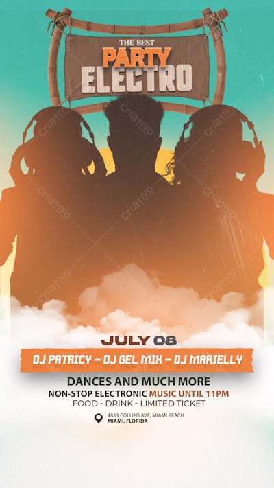 Flyer Para Eventos, Festas, Shows, Party e Djs 
