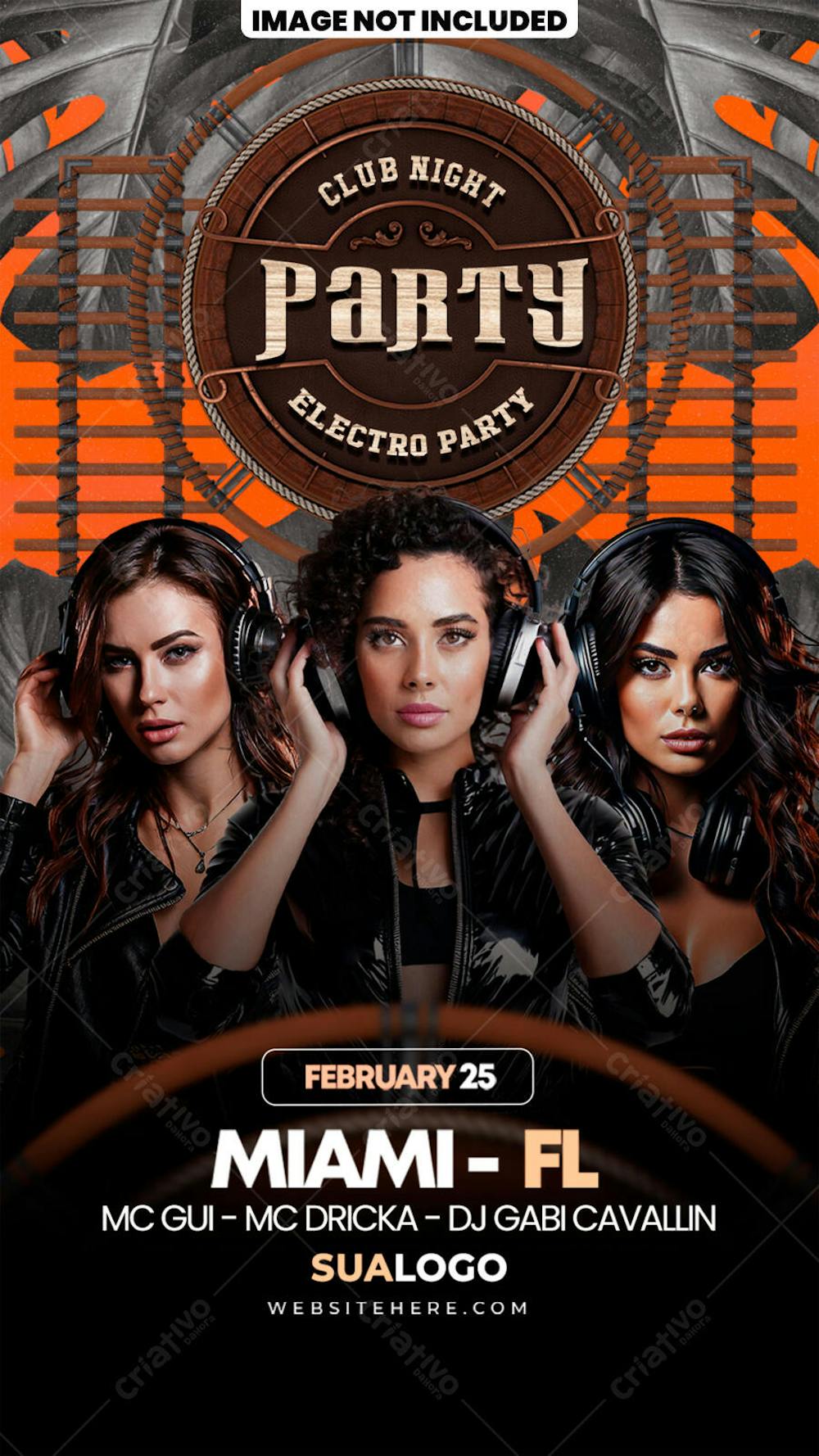 Flyer Para Eventos, Festas, Shows, Party e Djs 