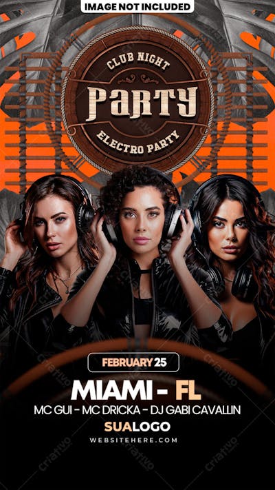 Flyer Para Eventos, Festas, Shows, Party e Djs 