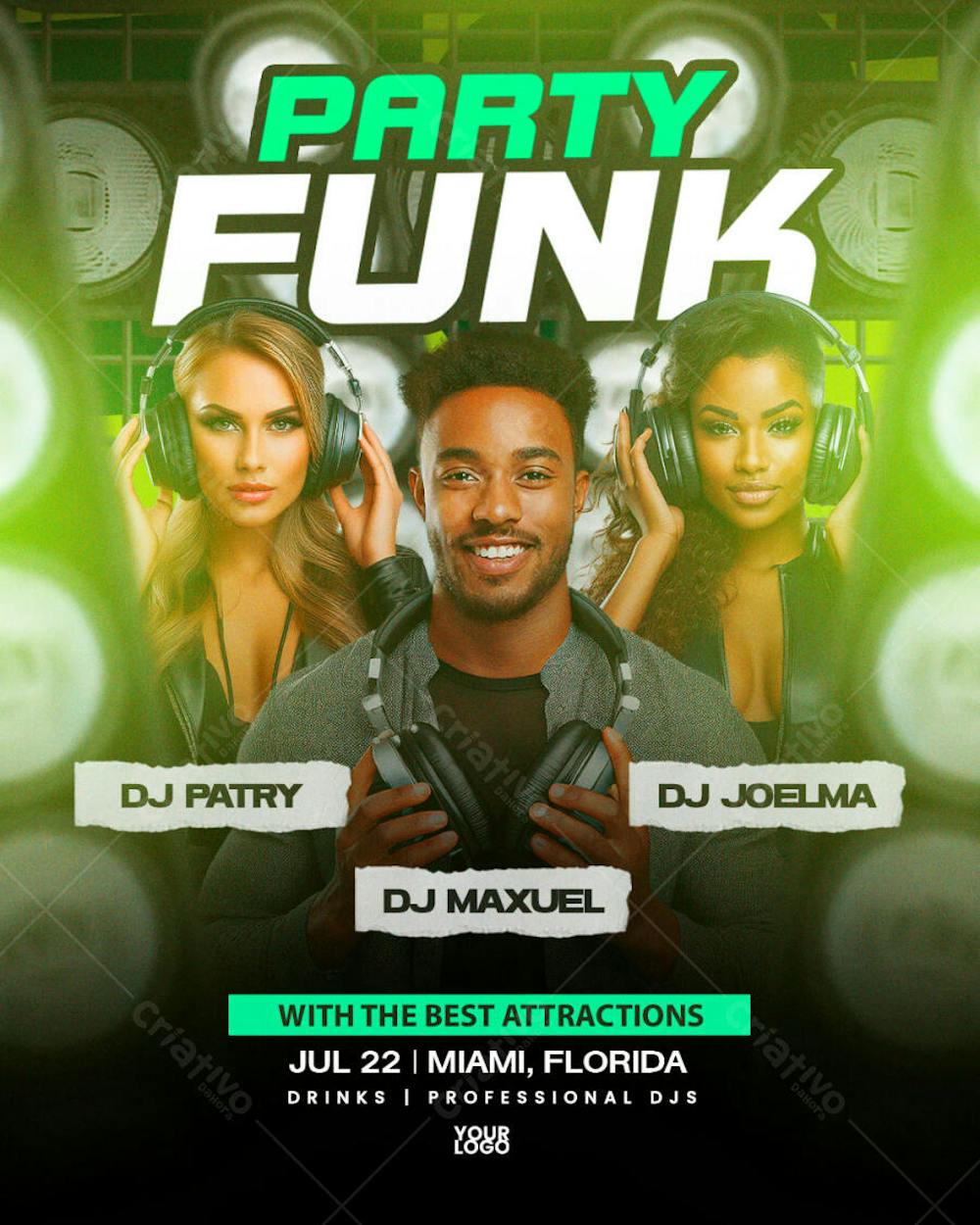 Flyer Para Eventos, Festas, Shows, Party e Djs 