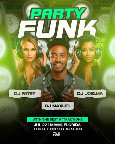 Flyer Para Eventos, Festas, Shows, Party e Djs 