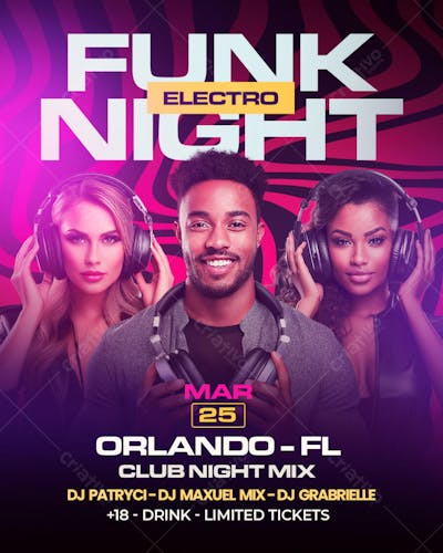 Flyer Para Eventos, Festas, Shows, Party e Djs 