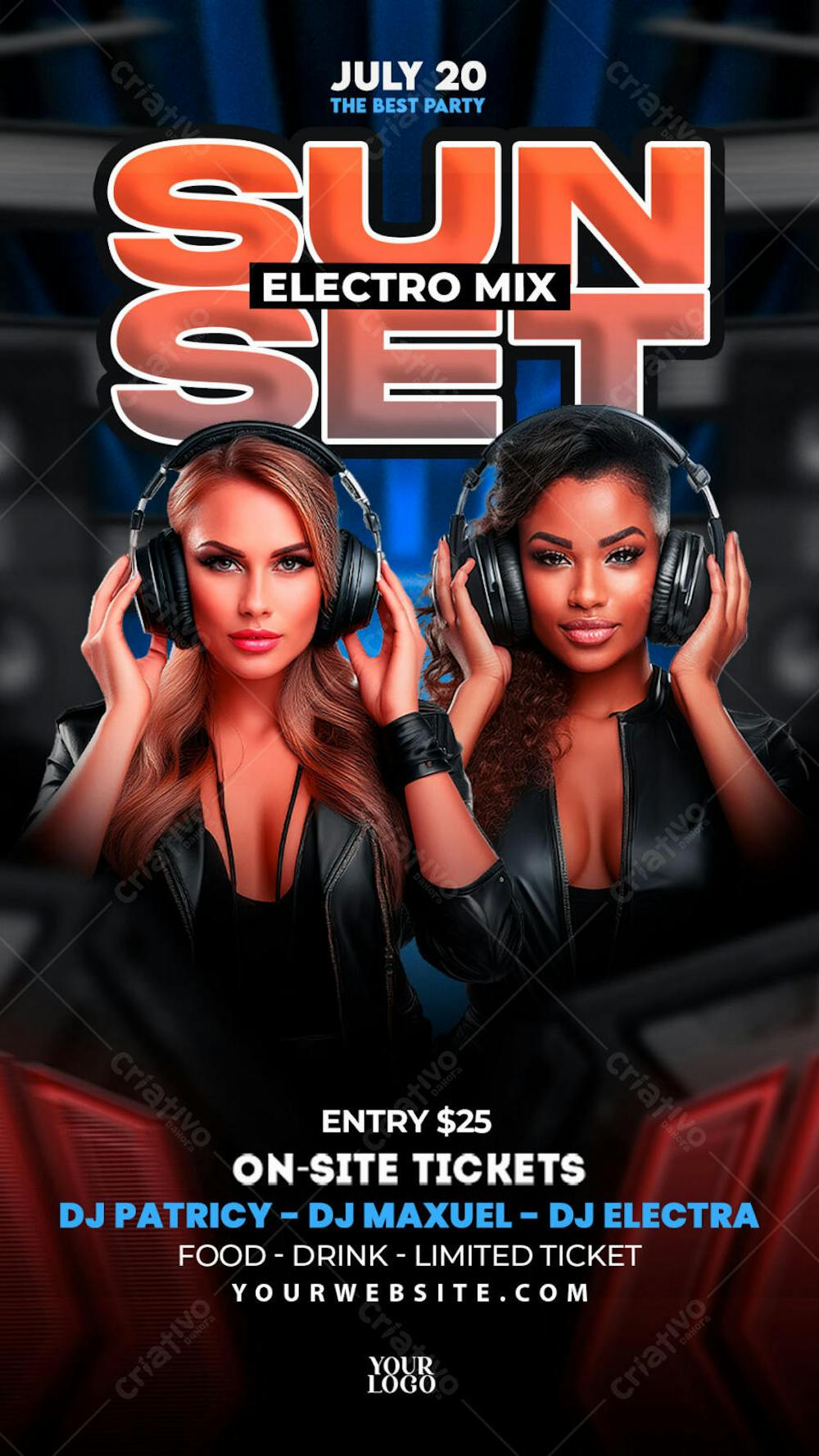 Flyer Para Eventos, Festas, Shows, Party e Djs 