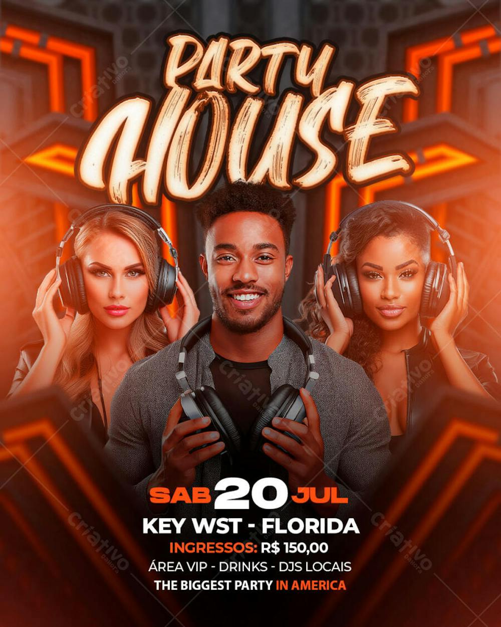 Flyer Para Eventos, Festas, Shows, Party e Djs 