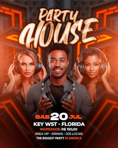 Flyer Para Eventos, Festas, Shows, Party e Djs 