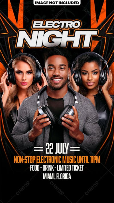 Flyer Para Eventos, Festas, Shows, Party e Djs 