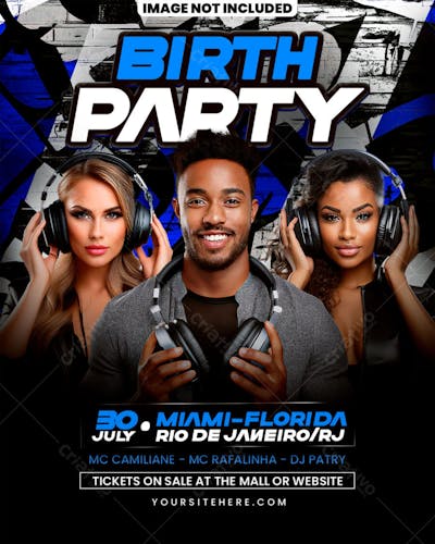 Flyer Para Eventos, Festas, Shows, Party e Djs 