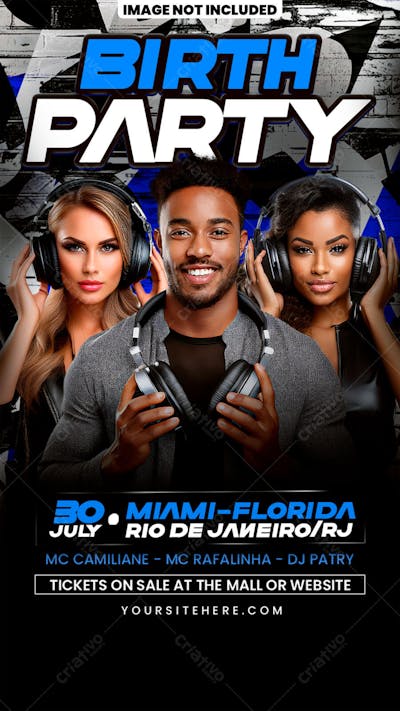 Flyer Para Eventos, Festas, Shows, Party e Djs 