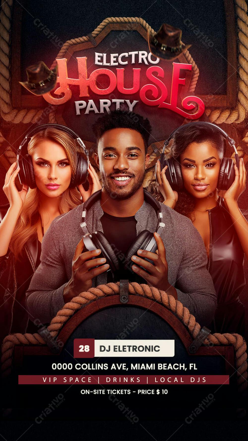 Flyer Para Eventos, Festas, Shows, Party e Djs 