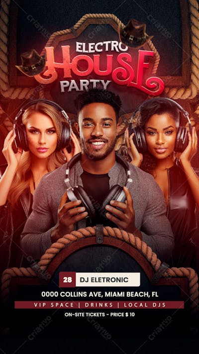 Flyer Para Eventos, Festas, Shows, Party e Djs 