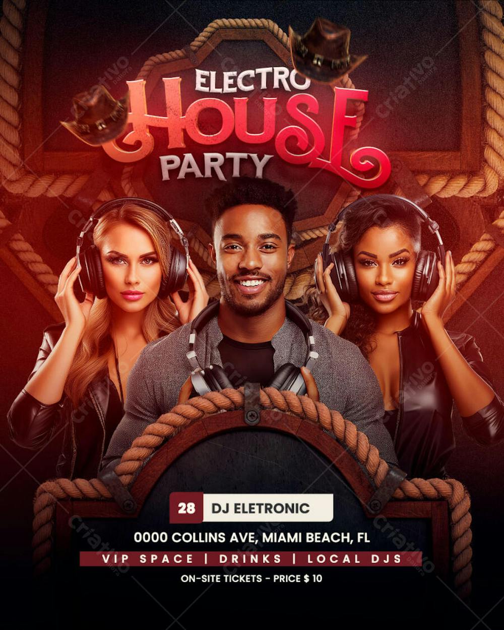 Flyer Para Eventos, Festas, Shows, Party e Djs 