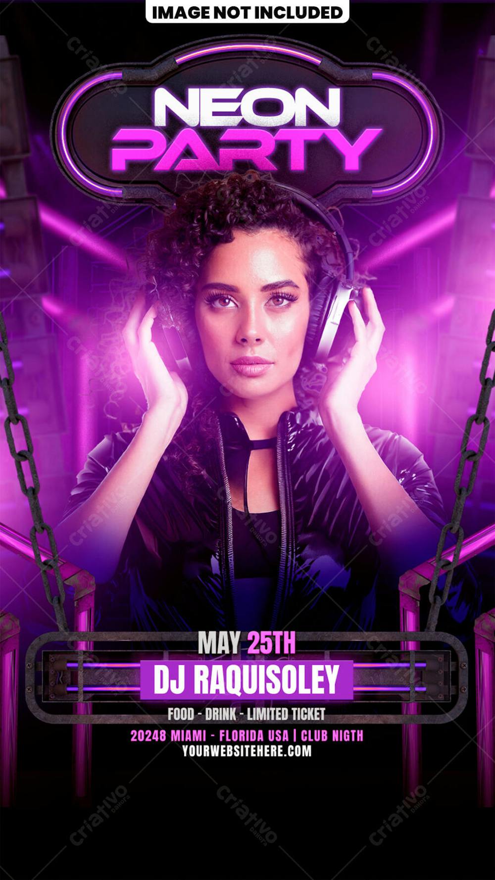 Flyer Para Eventos, Festas, Shows, Party e Djs 