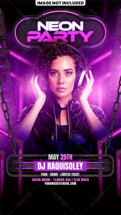 Flyer Para Eventos, Festas, Shows, Party e Djs 